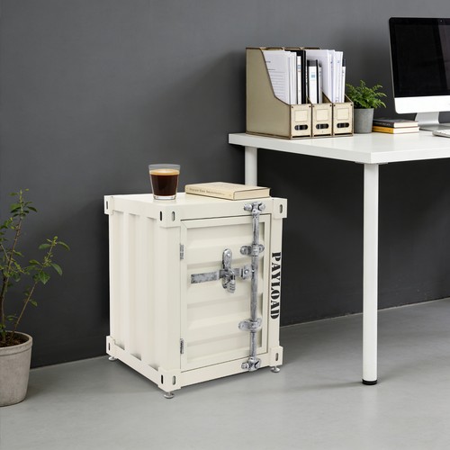 Industrial metal bedside - industrial,