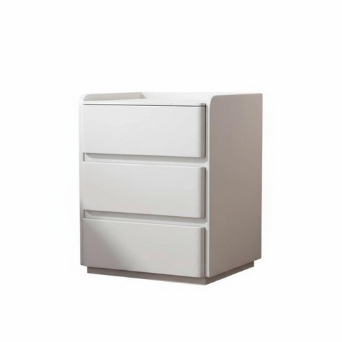 Locking bedside cabinet with - bedside,