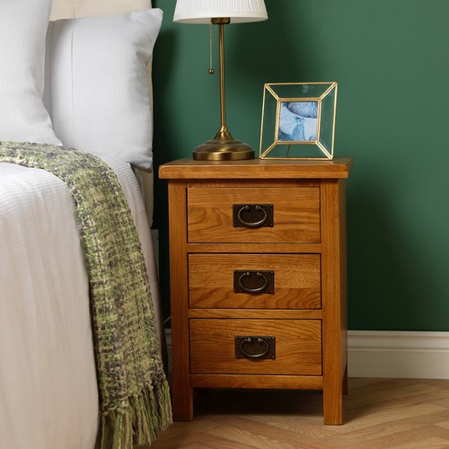 Baysdale rustic oak drawer - oak,