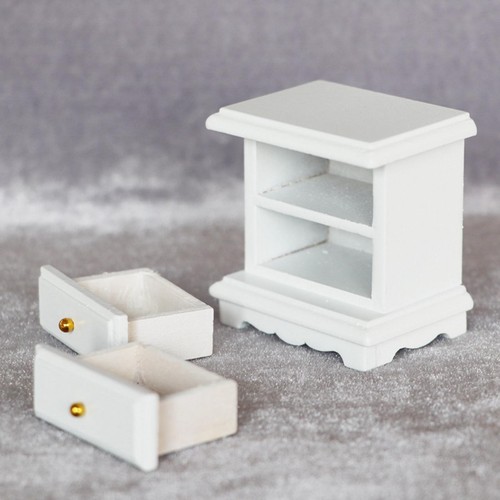 Dolls house bedside table - house,